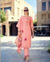 Applique Collection Pink Salwar Suit